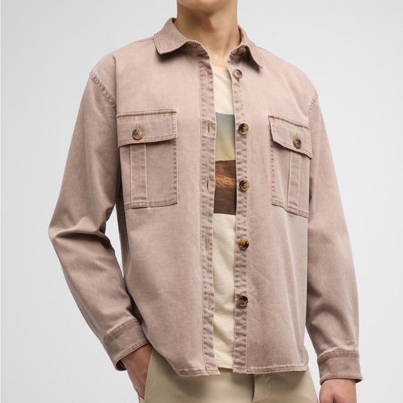 ATMCotton Twill OvershirtMedium